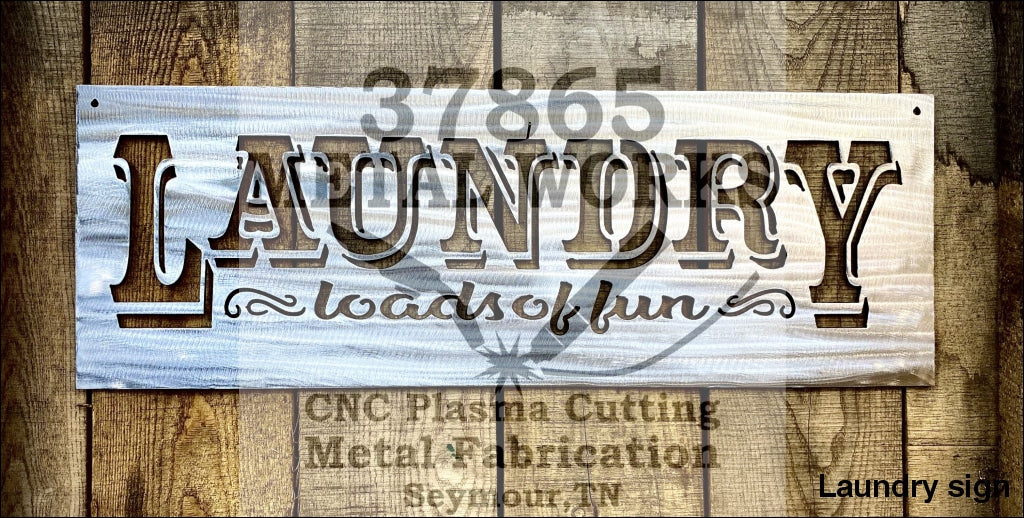 Laundry Sign