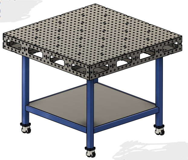 4x4 Flat Pack Welding Table Kit
